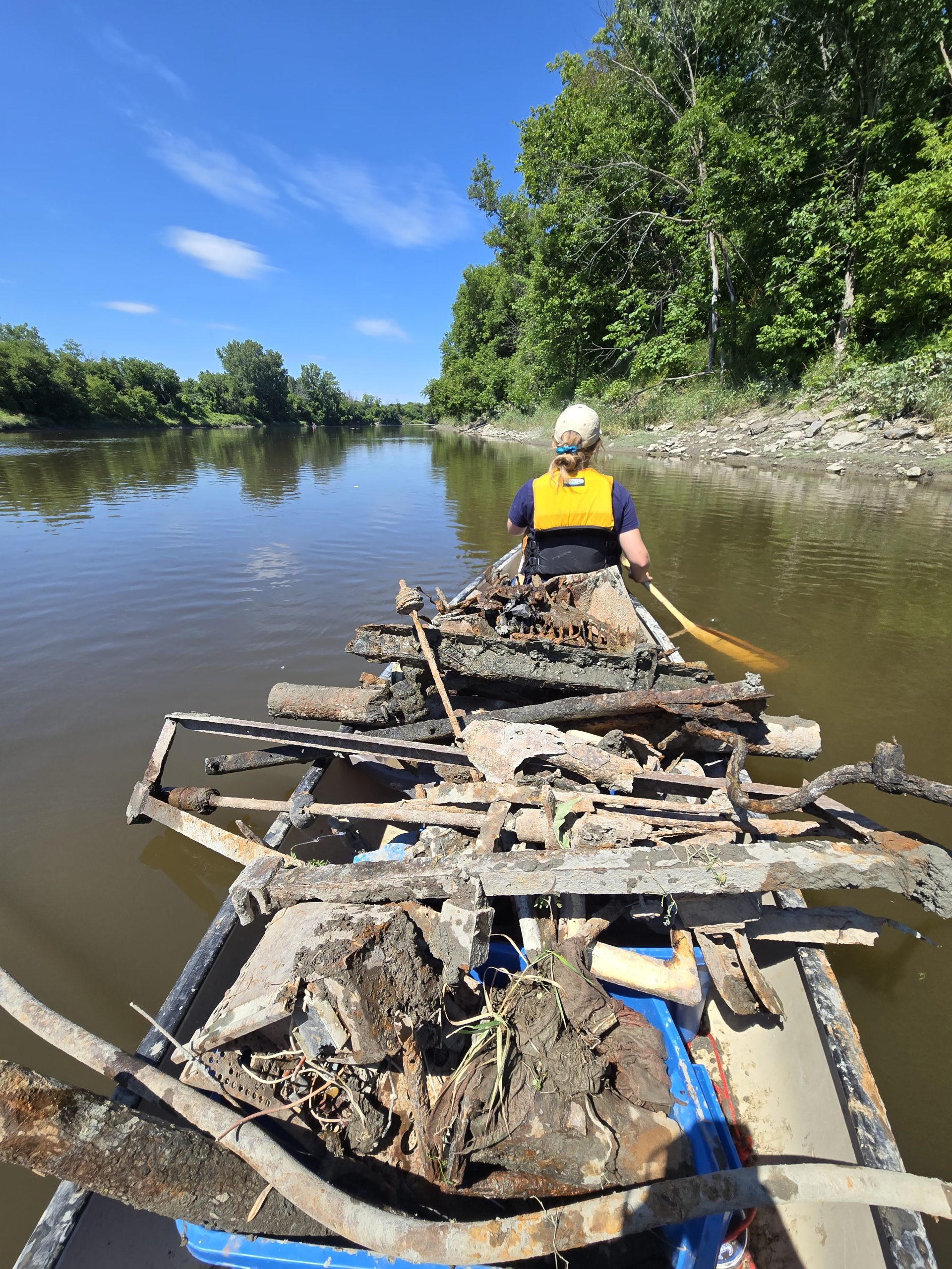 Nettoyage des berges 2025